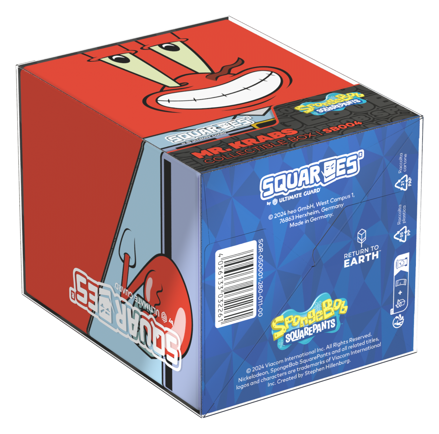 Squaroes Spongebob Squarepants: Mr. Krabs