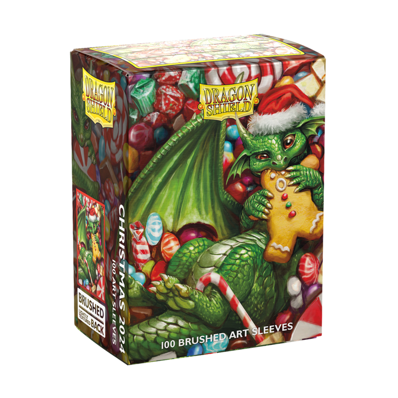 Dragon Shield Brushed Art: Christmas 2024 100CT