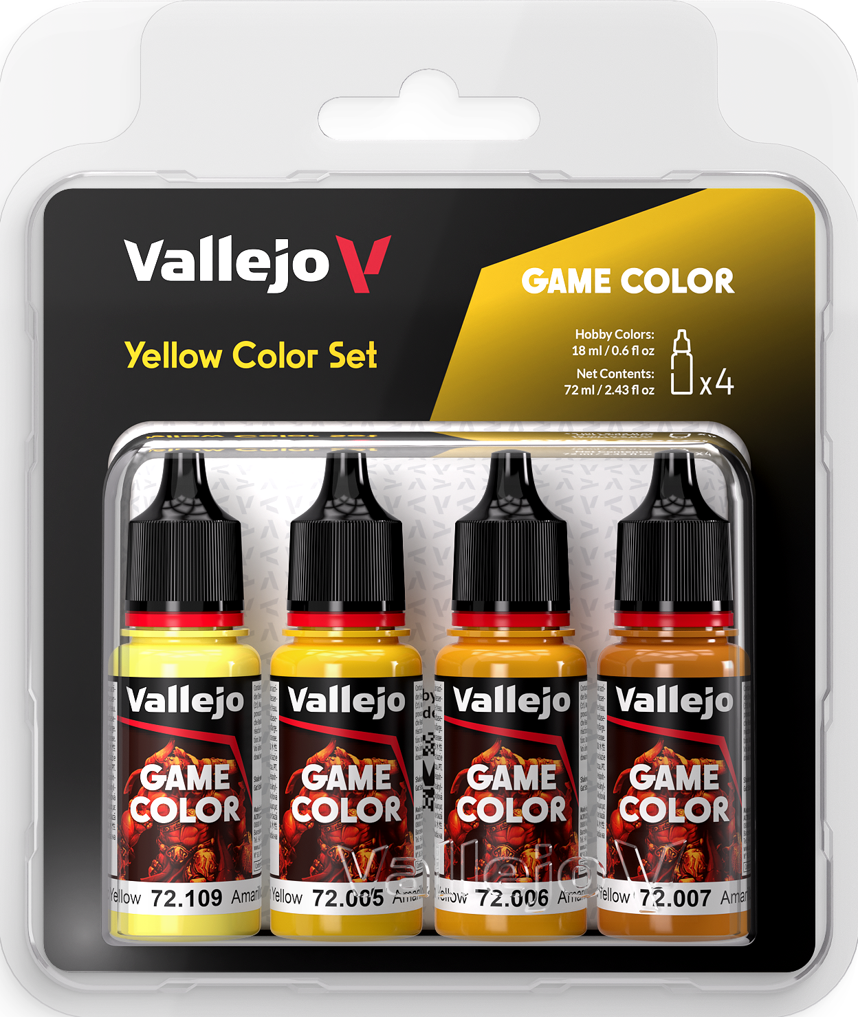 Game Color Set: Yellow