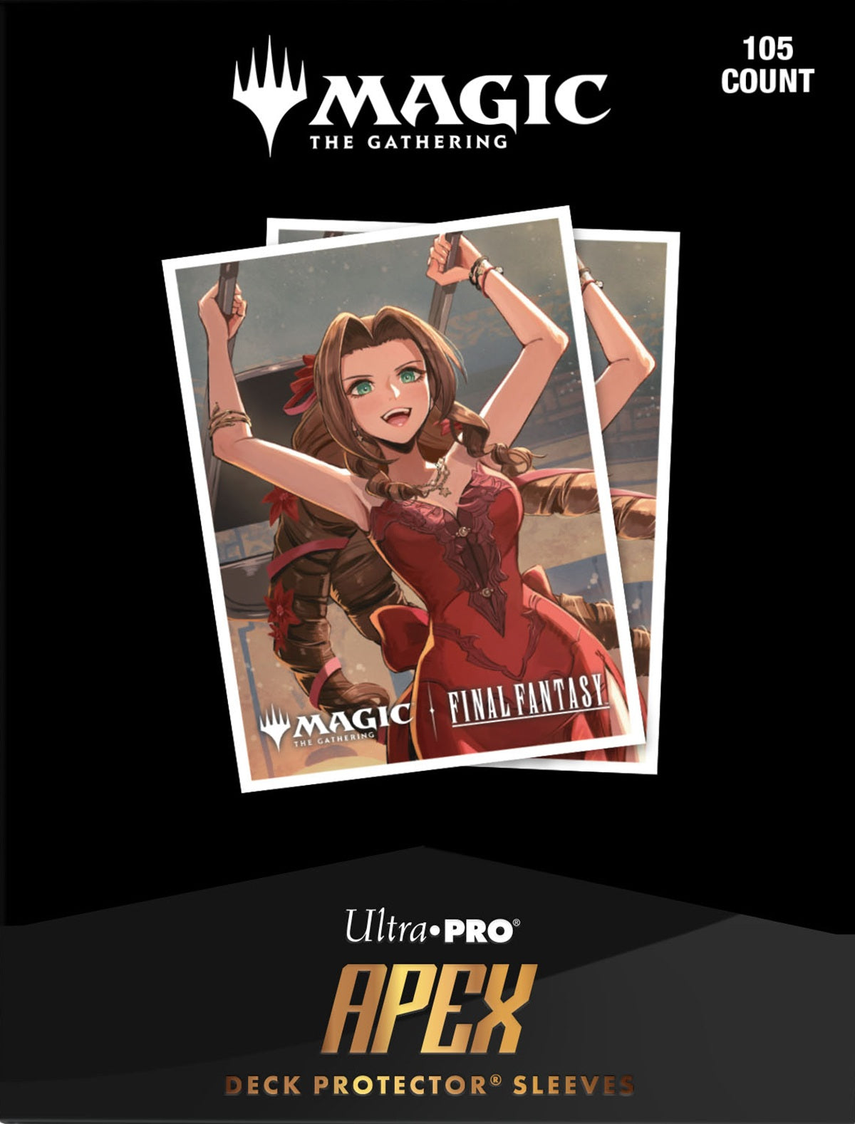 Apex Deck Protector Sleeves: Final Fantasy 105CT - Aerith Gainsborough