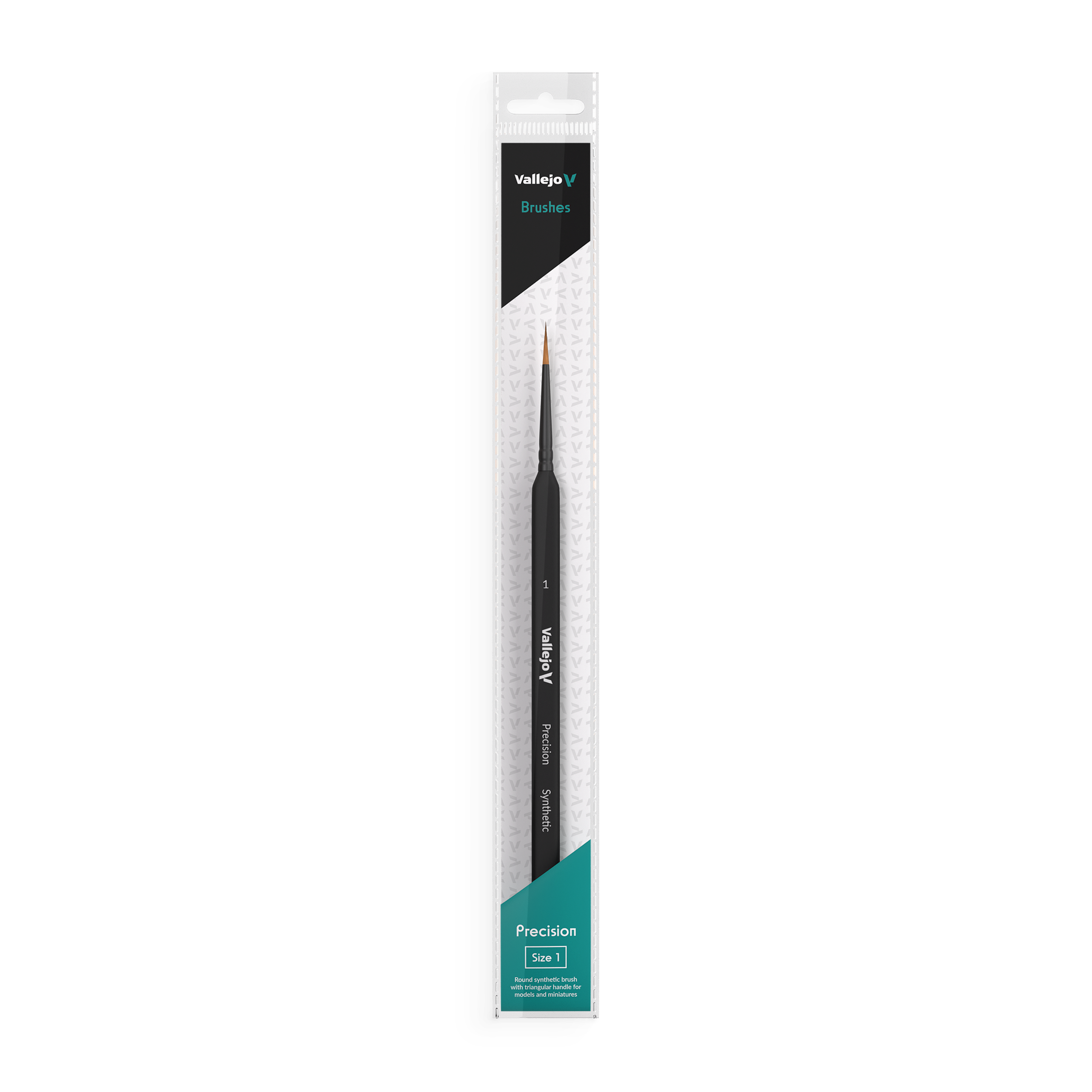 Synthetic Round Brush/Triangle NO. 1