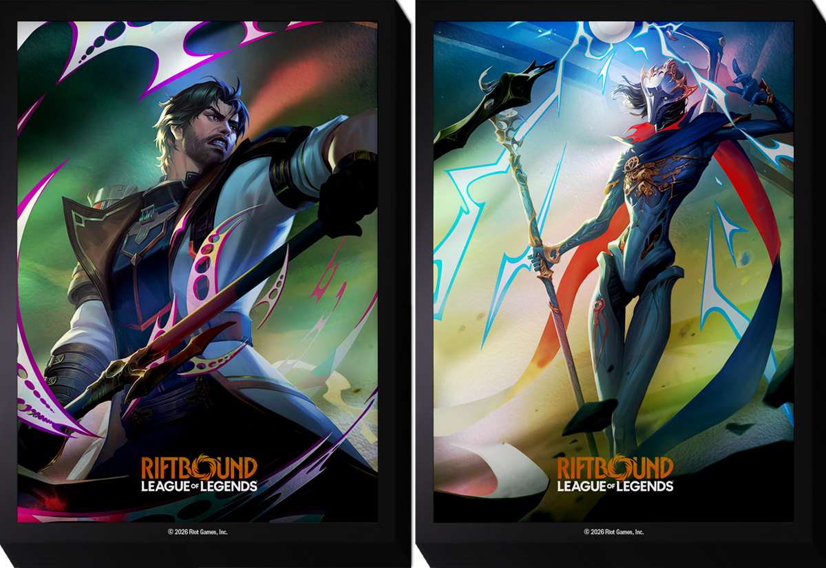 Riftbound TCG: Vendetta Art Sleeves - #2 Jayce vs Viktor 100CT (Pre-Order)
