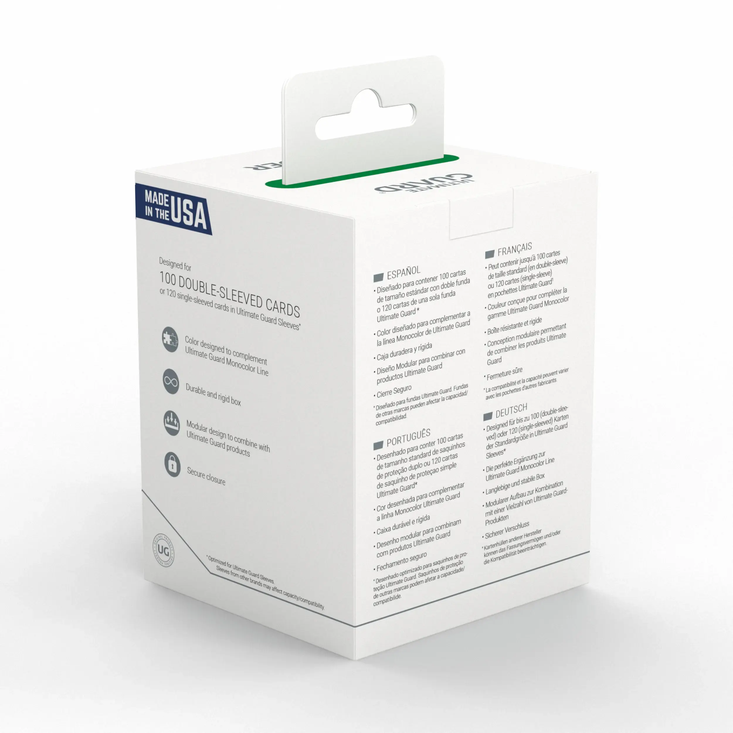 Deck Case Boulder 100+ Solide Vert