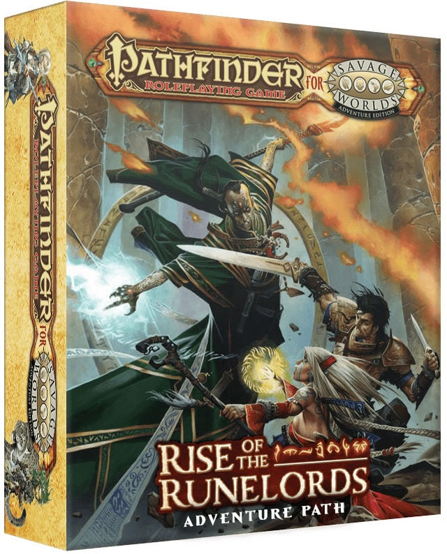 Coffret Pathfinder pour Savage Worlds - Rise of the Runelords