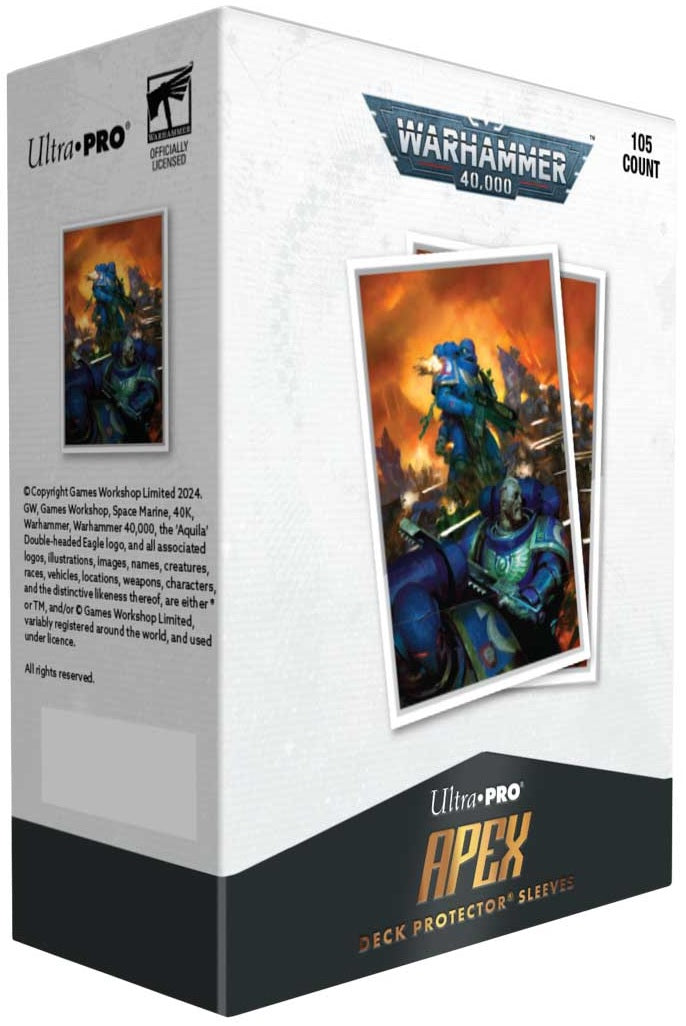 Protège-cartes Apex : Magic The Gathering Warhammer 40K Space Marines Adeptus Astartes (105 unités)