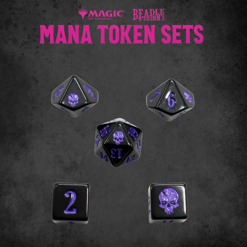 Beadle & Grimm's Magic: The Gathering Mana Token Set: Black