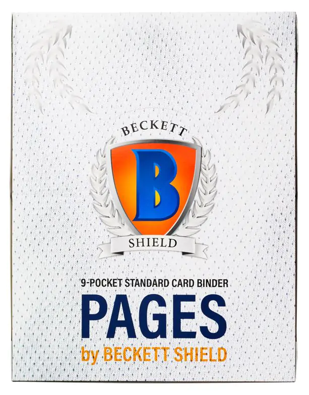 Beckett Shield : 9 pages de reliure à pochettes 100 CT
