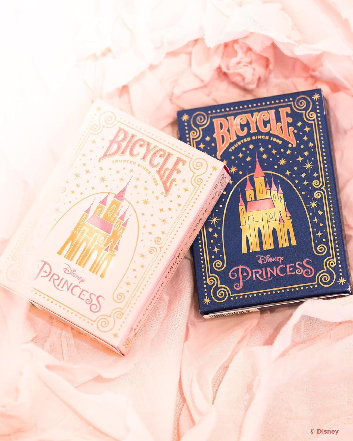 Cartes à jouer Disney Princess Rose/Marine