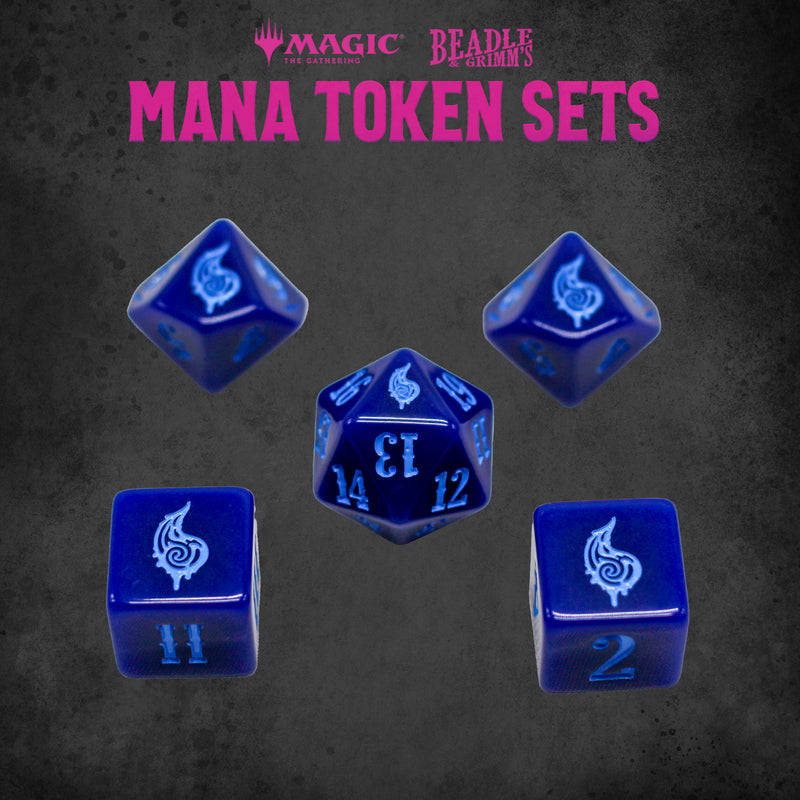 Beadle & Grimm's Magic: The Gathering Mana Token Set: Blue