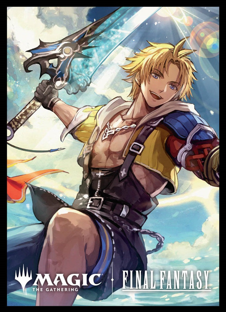 Magic The Gathering : Protège-cartes Final Fantasy, lot de 100 - Commander D