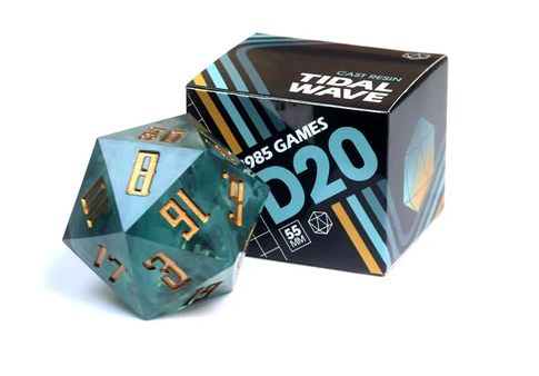 Mega D20 - Tidal Wave Sharp Edge 55MM