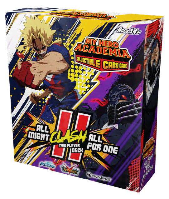 My Hero Academia : League of Villains - Decks rivaux All Might et All For One