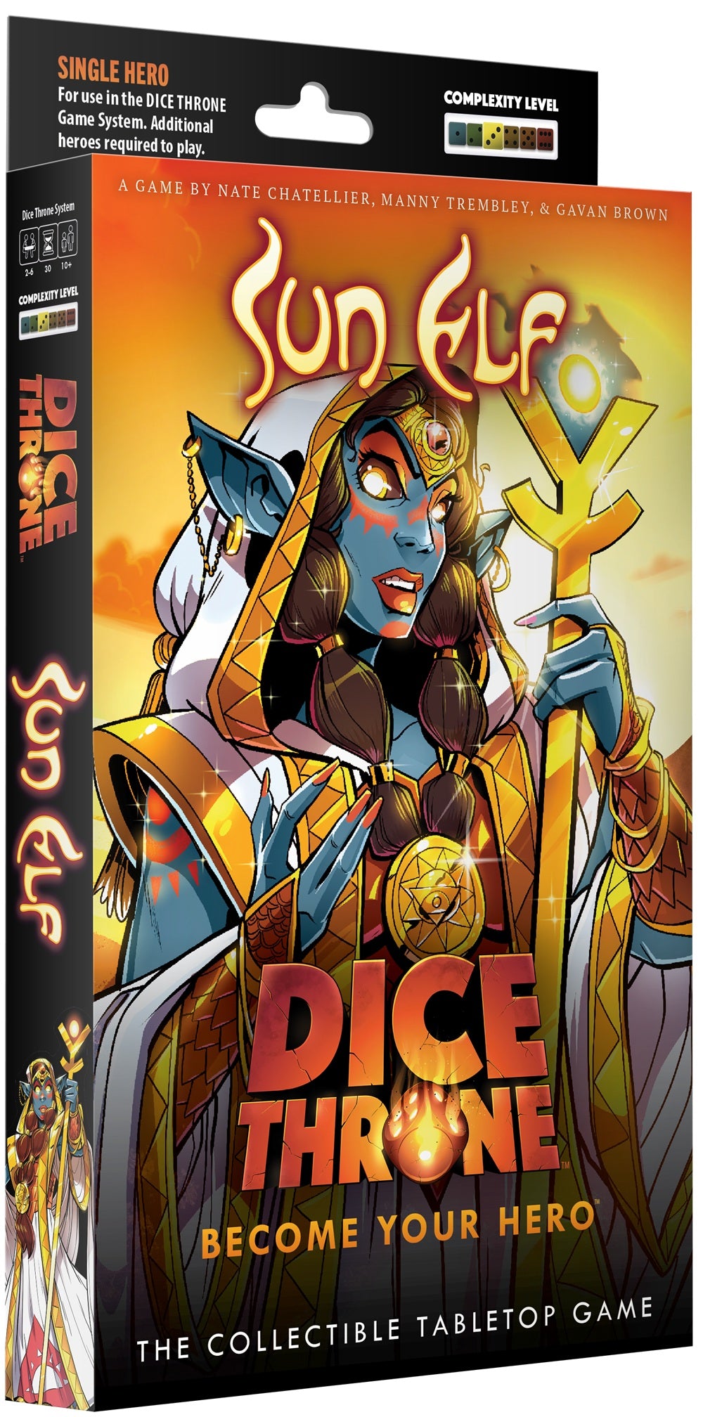 Dice Throne Hero Pack: Sun Elf (English)
