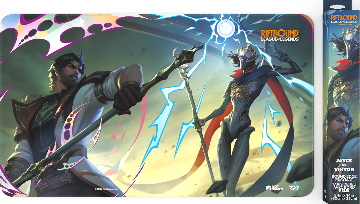 Riftbound TCG: Vendetta Art Playmat - #2 Jayce vs Viktor (Pre-Order)