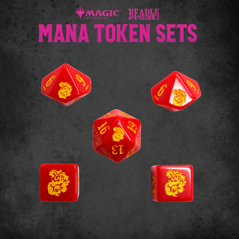 Beadle & Grimm's Magic: The Gathering Mana Token Set: Red