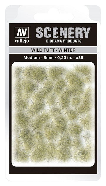 Scenery Diorama Products: Medium Wild Tuft - Winter