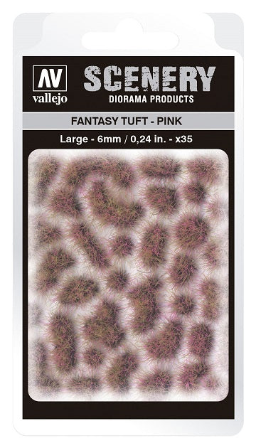 Scenery Diorama Products: Large Fantasy Tuft - Pink