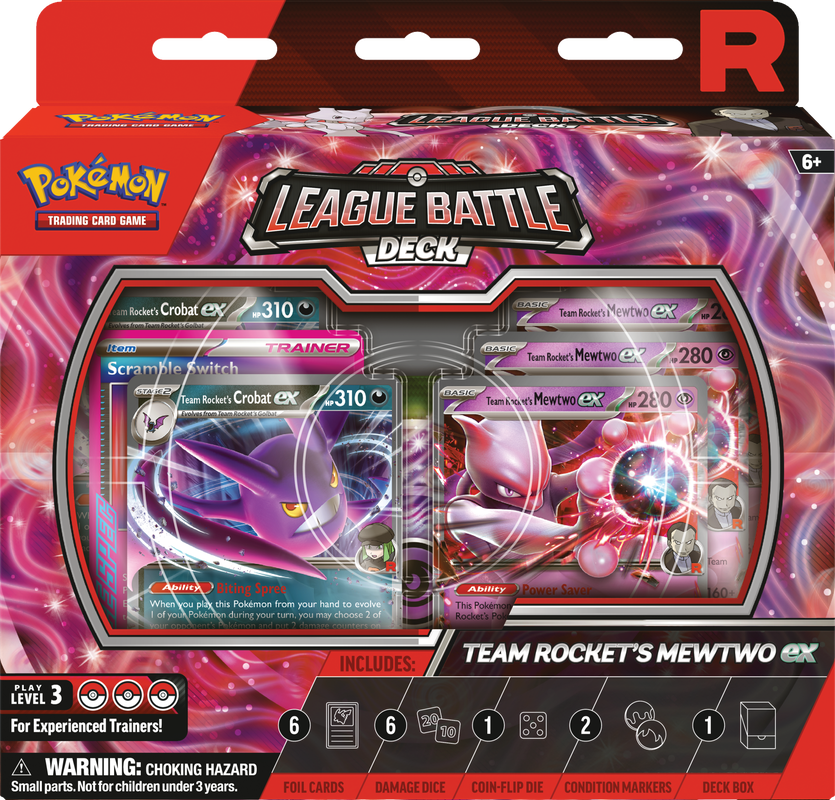 League Battle Deck: Team Rocket's Mewtwo EX (Pre-Order)