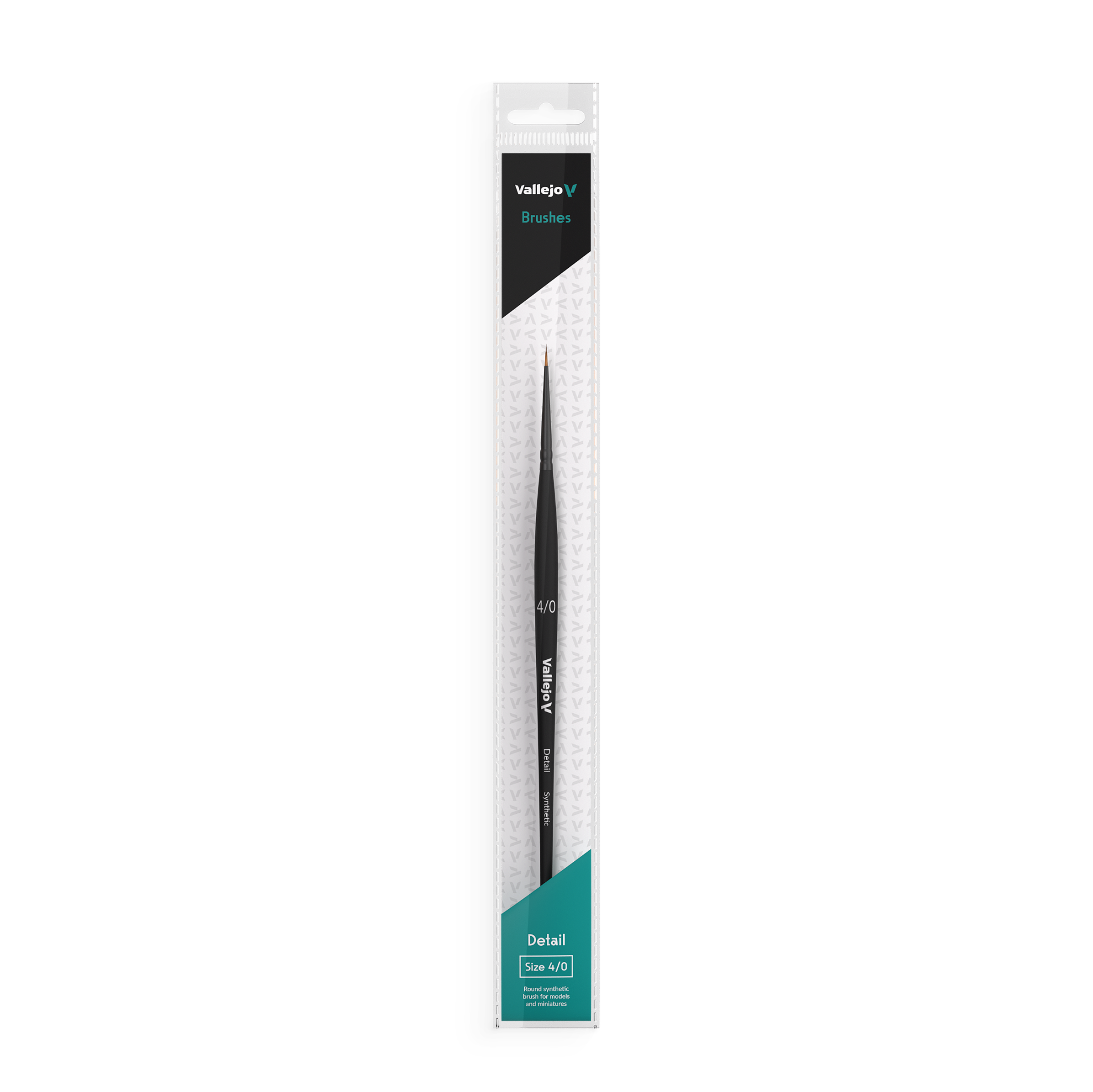 Synthetic Round Brush NO. 4/0