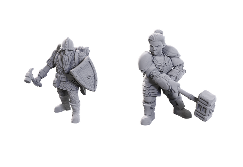 Dungeons & Dragons 50th Anniversary Minis - Limited Edition Dwarves