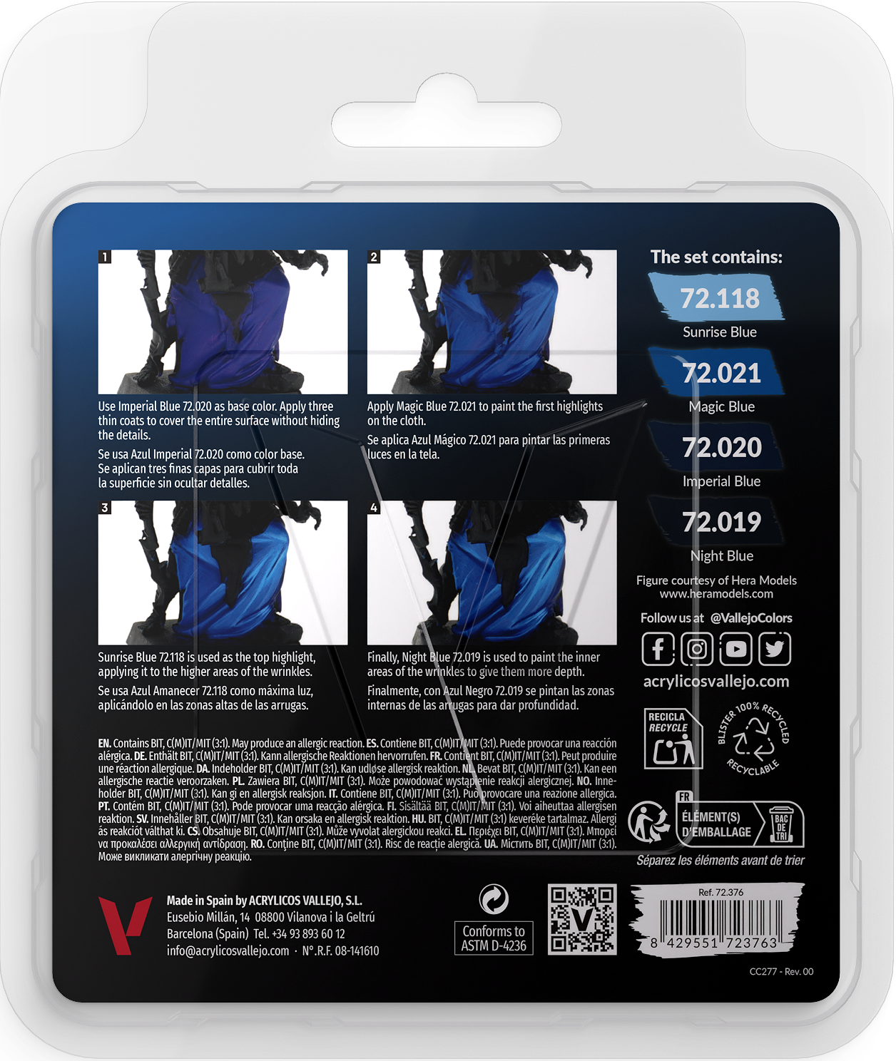 Game Color Set: Blue