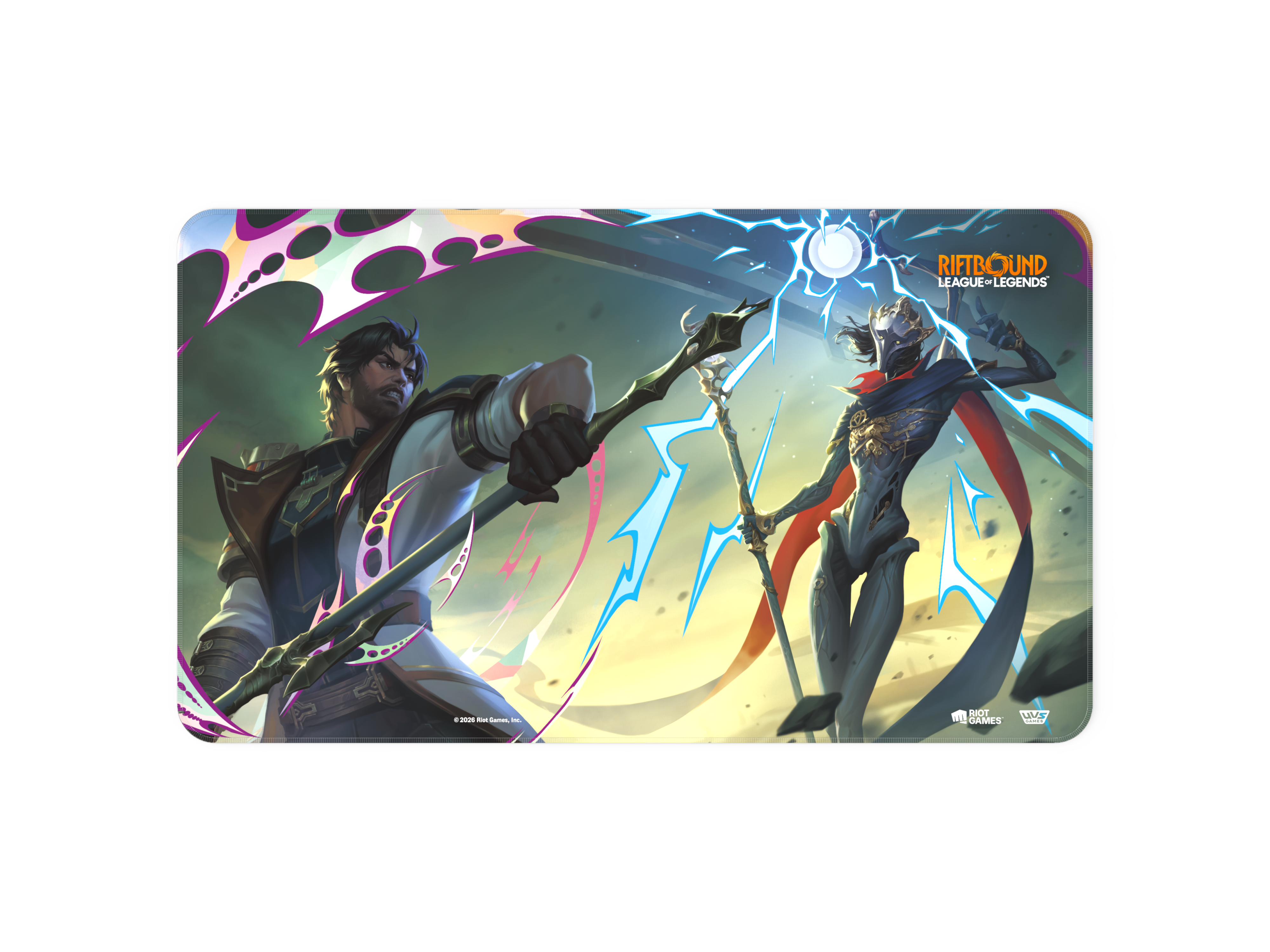 Riftbound TCG: Vendetta Art Playmat - #2 Jayce vs Viktor (Pre-Order)