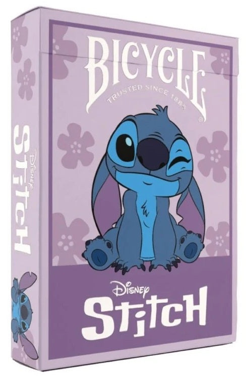 Disney Stitch Purple Playing Cards