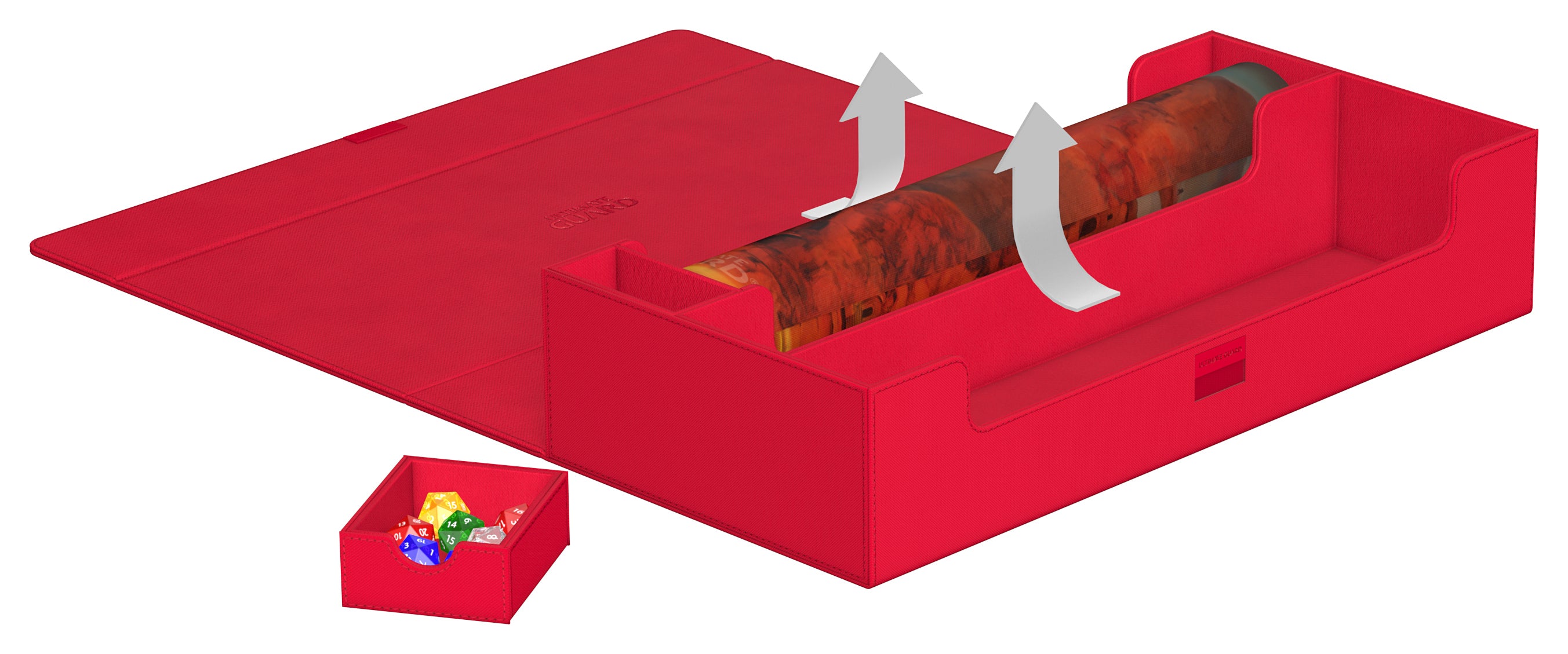 Deck Case Superhive 550+ Monocolor Red