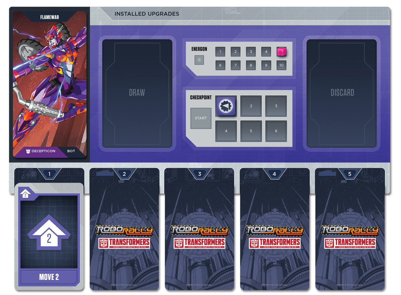 Robo Rally: Transformers (English)