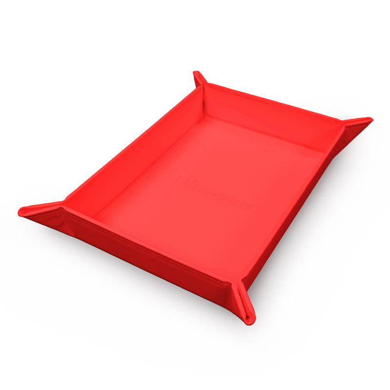 Plateau à dés pliable magnétique Vivid - Rouge