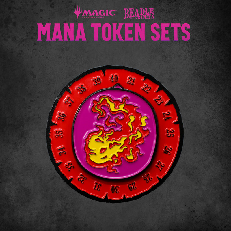 Beadle & Grimm's Magic: The Gathering Mana Token Set: Red