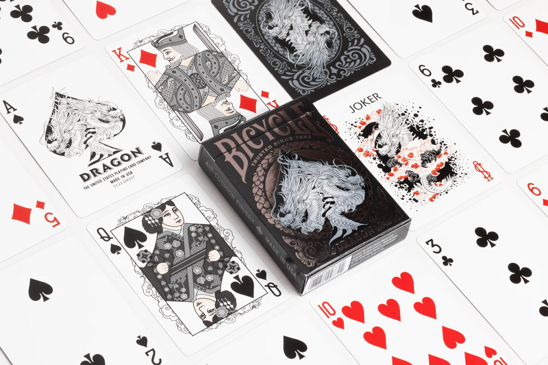 Black Dragon Playing Cards