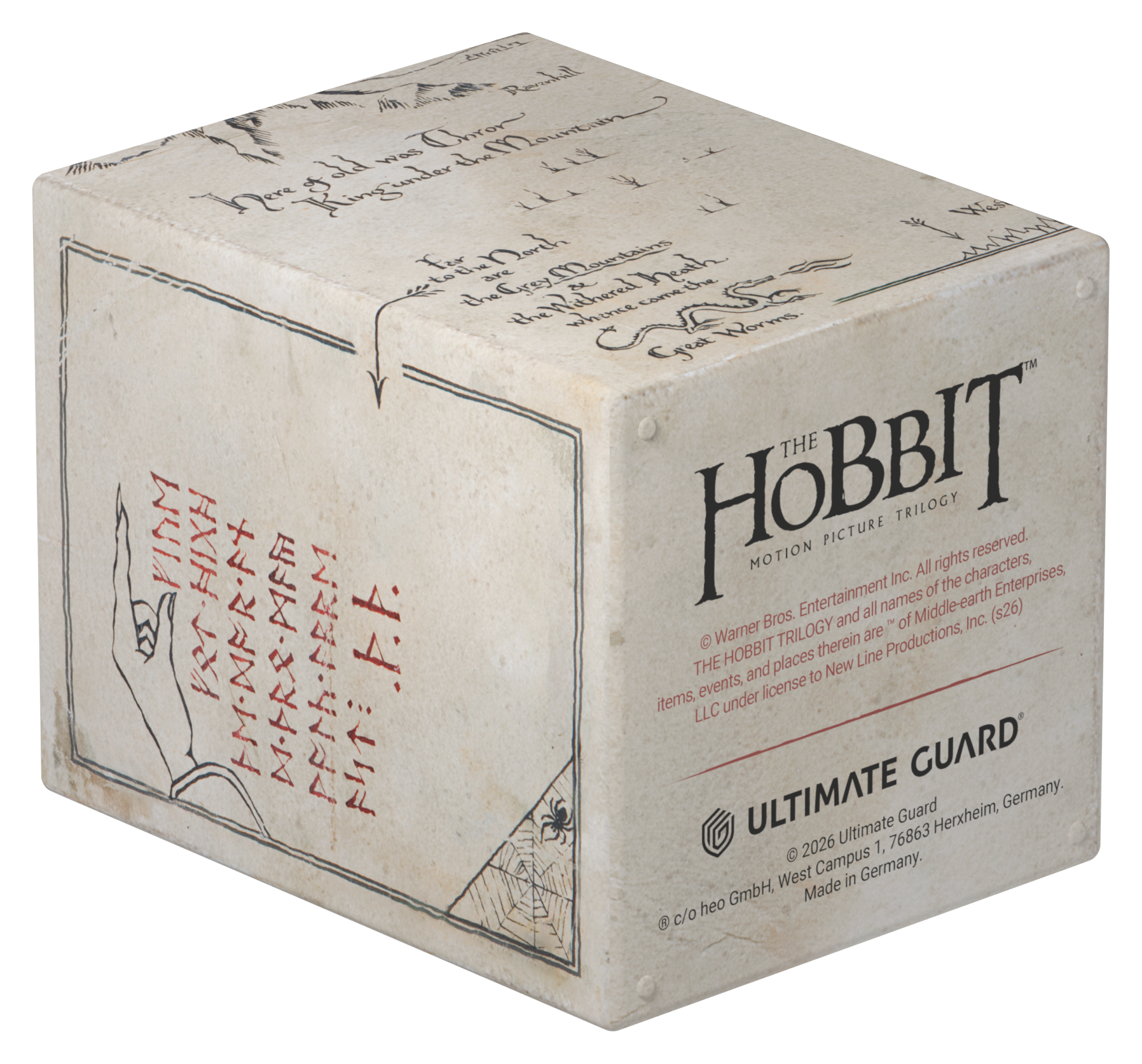 Return to Earth: Deck Case Boulder 100+ The Hobbit - Thror's Map