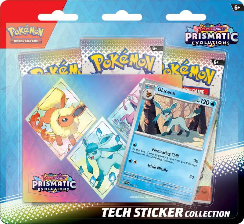 Pokemon TCG: SV8.5 Prismatic Evolutions Sticker Collection (Pre-Order)