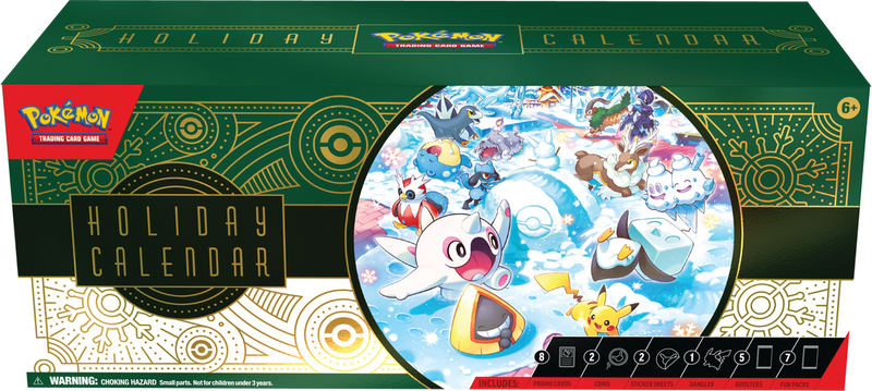 Pokémon TCG : Calendrier des fêtes 2024