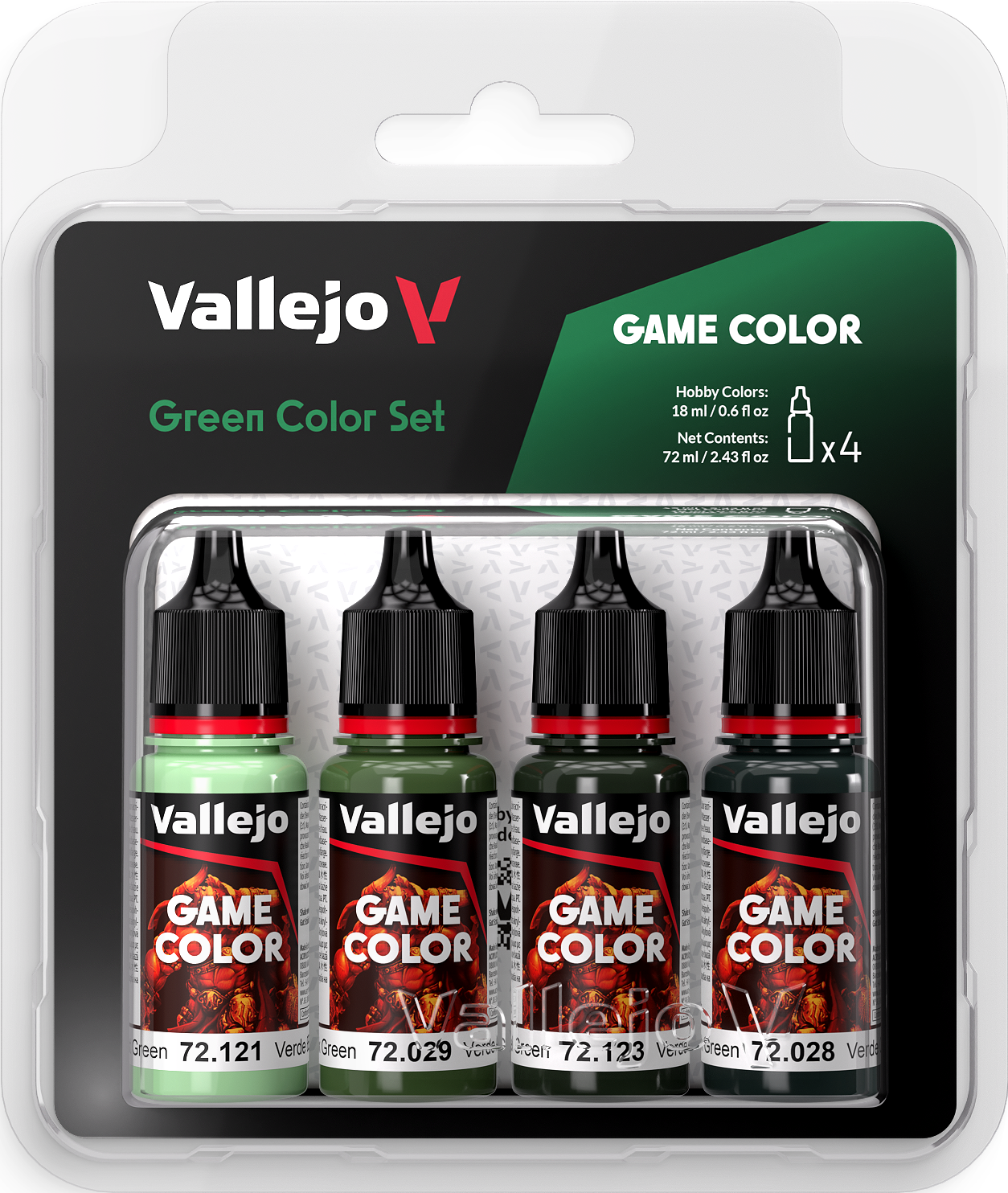 Game Color Set: Green