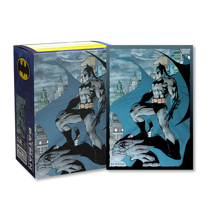 Dragon Shield Dual Matte Batman Édition 8e anniversaire Batman 100CT