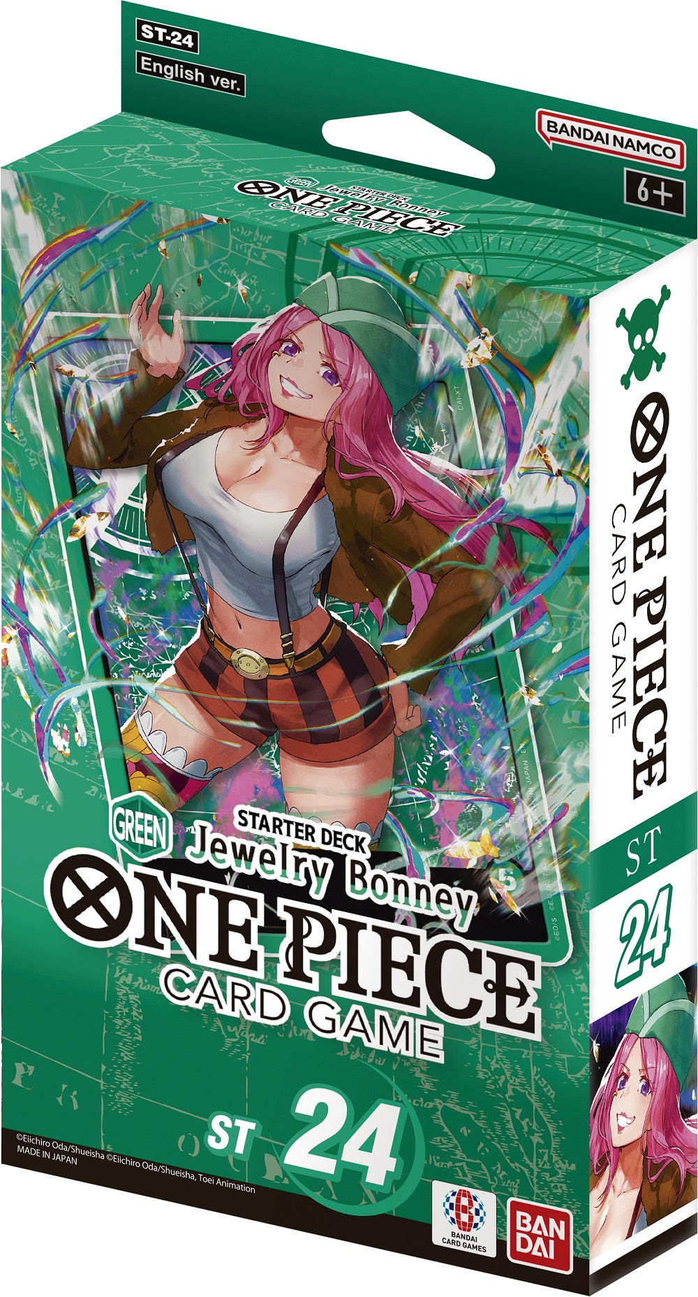 JCC One Piece : Deck de démarrage ST24 Vert - Bijouterie Bonney