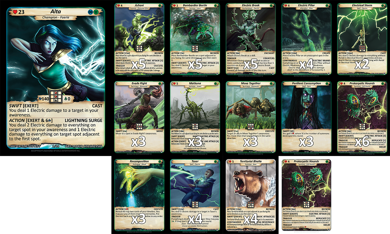 Genesis : Deck de Démarrage de la Bataille des Champions