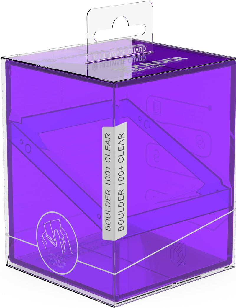 Deck Case Boulder 100+ Clear Amethyst