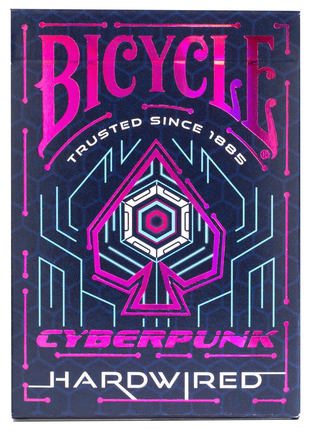 Cartes à jouer câblées Cyberpunk