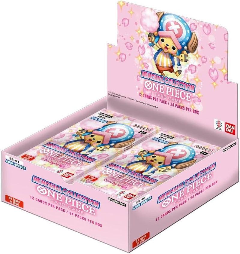 Coffret de boosters de la collection commémorative EB-01 pour le TCG One Piece