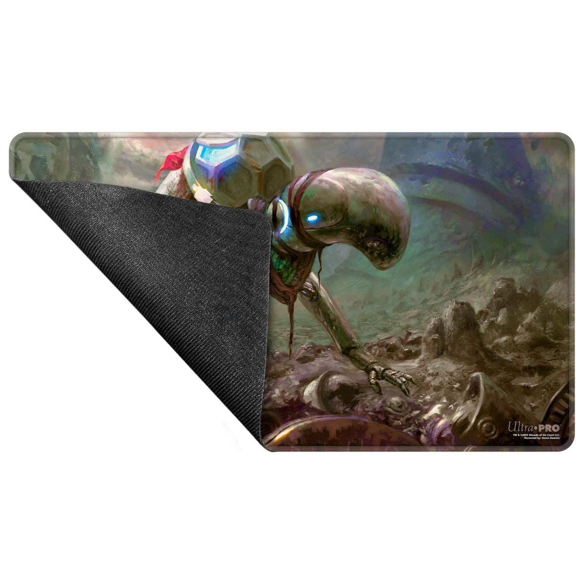Tapis de jeu Magic: The Gathering Commander Series noir cousu - Urtet