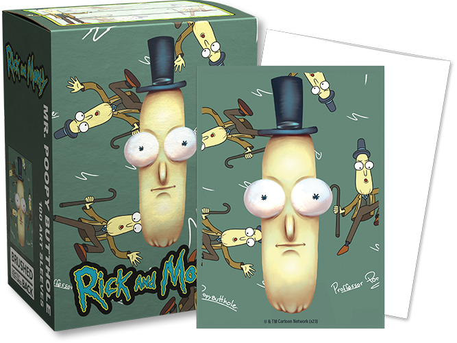 Dragon Shield Brushed Art: Mr. Poopy Butthole 100CT