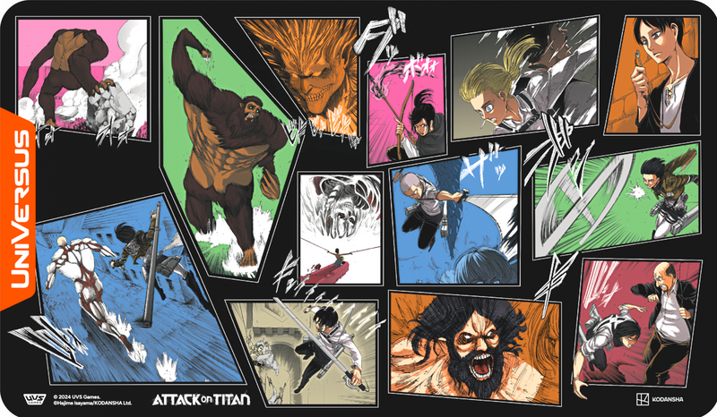 Universus: Attack on Titan: Origins of Power - Playmat The Second Act