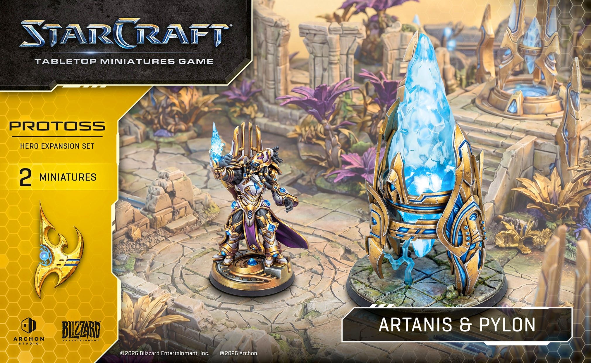 Starcraft: Protoss - Artanis and Pylon Hero Expansion Set (Pre-Order)