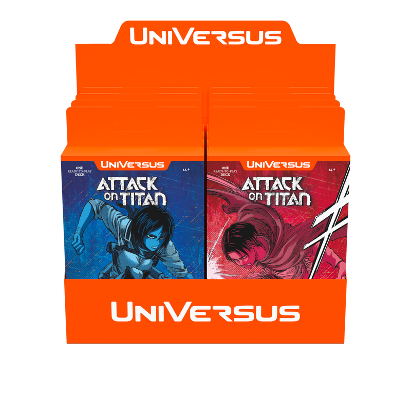 Universus : L'Attaque des Titans : Bataille pour l'Humanité - Decks Clash