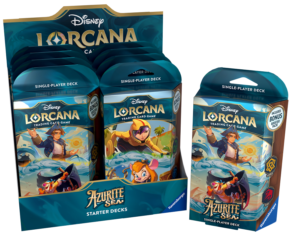 Disney Lorcana: Azurite Sea Starter Decks