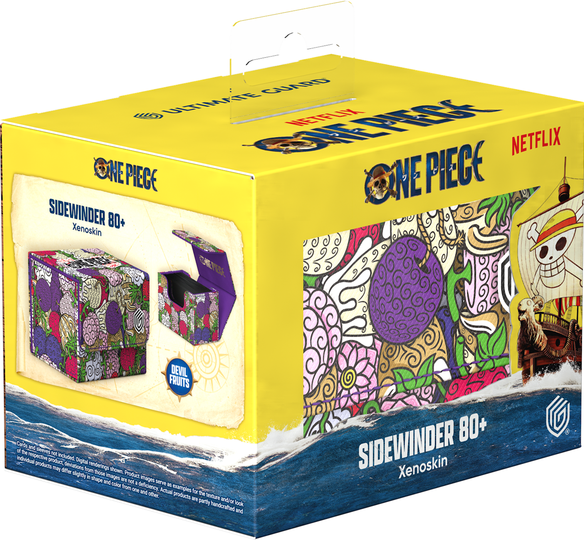 Deck Case Sidewinder 80+ One Piece - Devilfruit Pattern