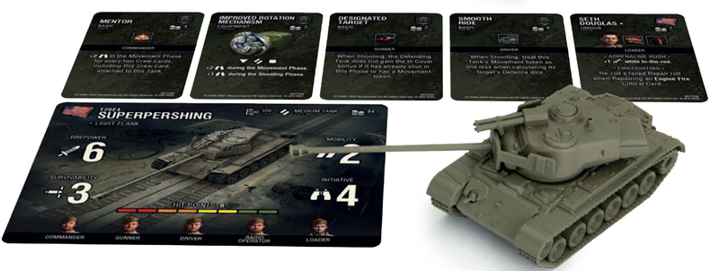 World of Tanks Miniatures Game: American T26E4 Superpershing